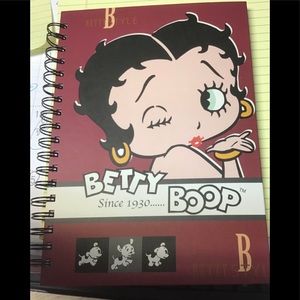 NIP Betty Boop notebook or journal in plastic 8189